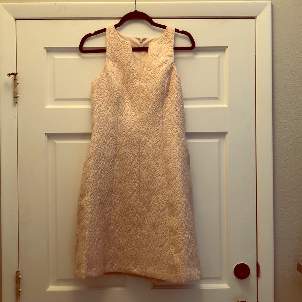 Aidan Mattox Jacquard  Cocktail Dress